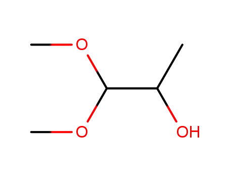 Molecular Structure of 42919-42-6 (1,1-Dimethoxy-2-propanol)