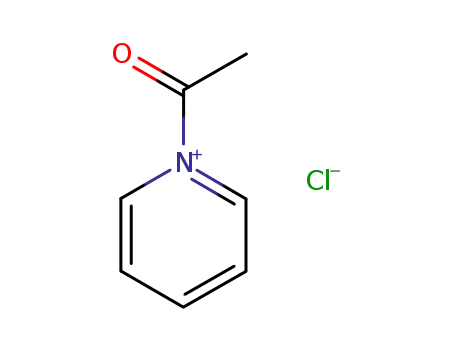 Molecular Structure of 7546-14-7 (Pyridinium, 1-acetyl-, chloride)