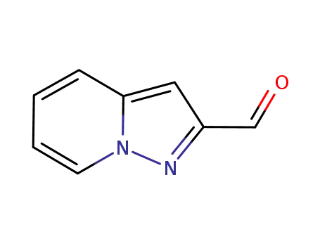 Molecular Structure of 885275-10-5 (PYRAZOLO[1,5-A]PYRIDINE-2-CARBALDEHYDE)