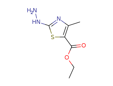 2-Hydrazino-4-methyl-thiazole-5-carboxylic acid ethyl ester