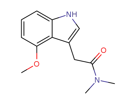 3-(N,N-dimethylaminocarbonylmethyl)-4-methoxyindole