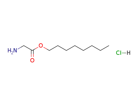 Molecular Structure of 39540-30-2 (GLYCINE N-OCTYL ESTER HYDROCHLORIDE)