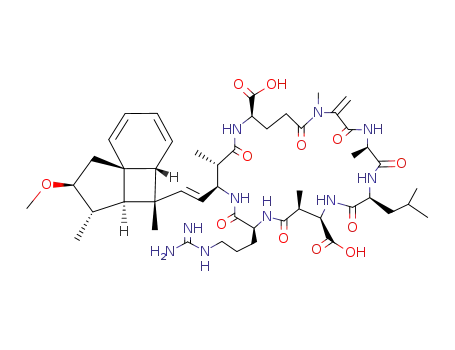 [(2S,3S,1'R,3'S,4'S,5'R,6'R,7'R)-3-amino-5-(4',6'-dimethyl-3'-methoxytricyclo[5.4.0.0<sup>1'5'</sup>]undeca-8',10'-dien-6'-yl)-2-methyl-4(E)-pentenoic acid]microcystin-LR