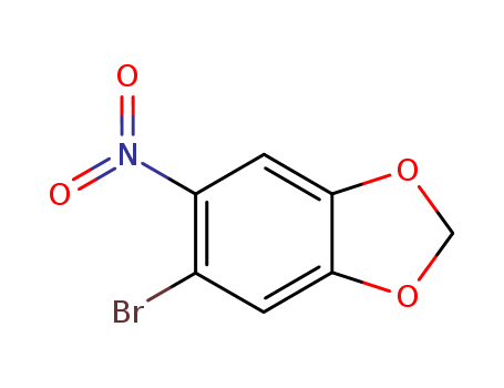 5-Bromo-6-nitrobenzo(1,3)dioxole