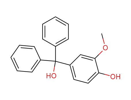 Hydroxy-diphenyl-(4-hydroxy-3-methoxy-phenyl)-methan