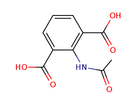 Molecular Structure of 67081-70-3 (2-acetaMidoisophthalicacid)
