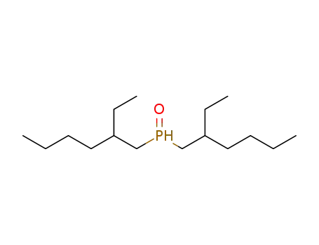 Molecular Structure of 195195-90-5 (bis(2-ethylhexyl)phosphine oxide)