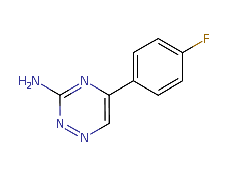 5-(4-FLUORO-PHENYL)-[1,2,4]TRIAZIN-3-YLAMINE