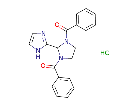 Imidazolidine, 1,3-dibenzoyl-2-(1H-imidazol-2-yl)-, monohydrochloride