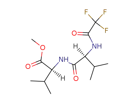 L-Valine, N-[N-(trifluoroacetyl)-L-valyl]-, methyl ester