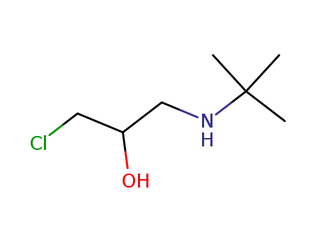 1-클로로-3-t-부틸아미노-2-프로판올