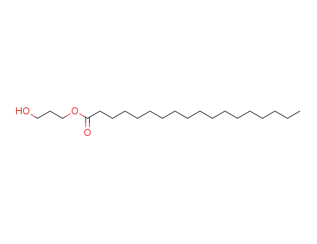 Molecular Structure of 10108-23-3 (Octadecanoic acid 3-hydroxypropyl ester)