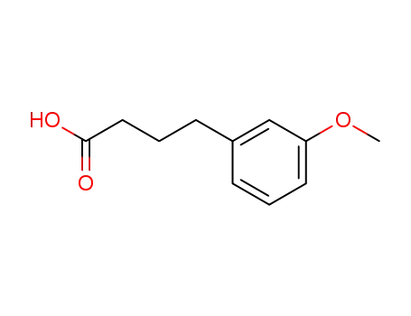 Molecular Structure of 24743-11-1 (4-(3-methoxyphenyl)butanoic acid)