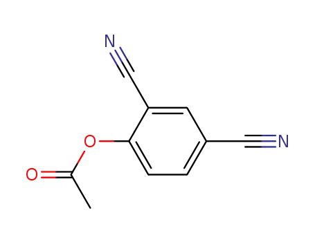1,3-Benzenedicarbonitrile, 4-(acetyloxy)-