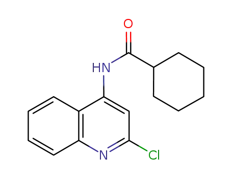 N-(2-chloroquinolin-4-yl)cyclohexanecarboxamide