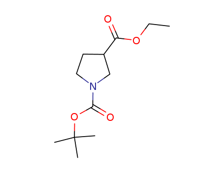 Pyrrolidine-1,3-dicarboxylic acid 1-tert-butyl ester 3-ethyl ester