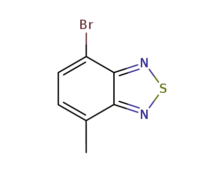 Molecular Structure of 2255-80-3 (4-BROMO-7-METHYL-BENZO[1,2,5]THIADIAZOLE)