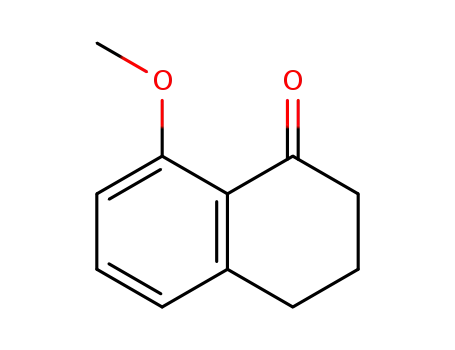 Molecular Structure of 13185-18-7 (8-Methoxy-3,4-dihydronaphthalen-1(2H)-one)