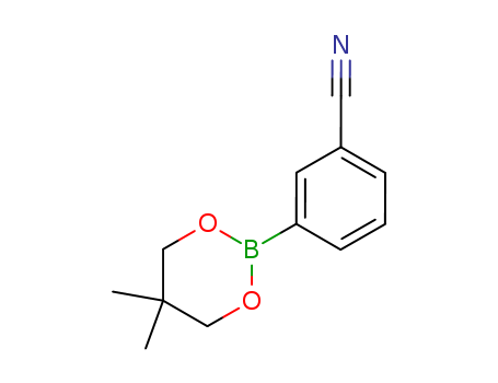 2-(3-Cyanophenyl)-5,5μ-dimethyl-1,3,2-dioxaborinane