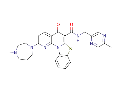 Molecular Structure of 1138549-36-6 (CX-5461)