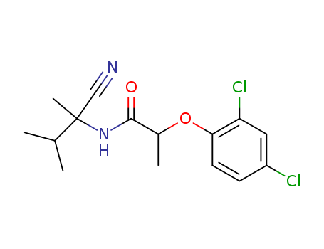 Propanamide,N-(1-cyano-1,2-dimethylpropyl)-2-(2,4-dichlorophenoxy)-