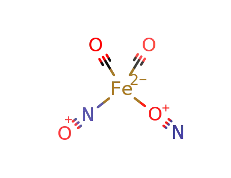 Molecular Structure of 13682-74-1 (iron(2+) oxoazanide - carbon monooxide (1:2:2))