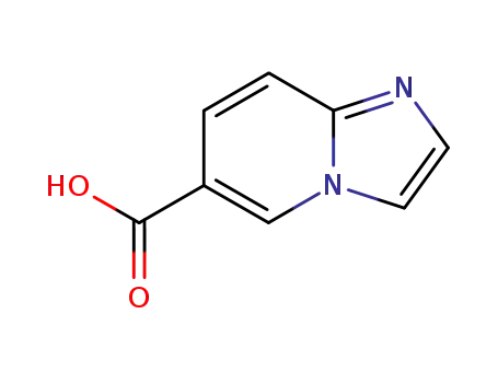 Molecular Structure of 139022-25-6 (IMIDAZO[1,2-A]PYRIDINE-6-CARBOXYLIC ACID)