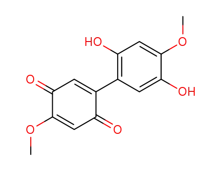 2-(2,5-dihydroxy-4-methoxyphenyl)-5-methoxycyclohexa-2,5-diene-1,4-dione