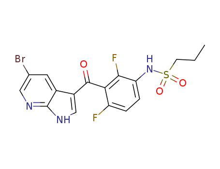 N-[3-[(5-BROMO-1H-PYRROLO[2,3-B]PYRIDIN-3-YL)CARBONYL]-2,4-DIFLUOROPHENYL]-