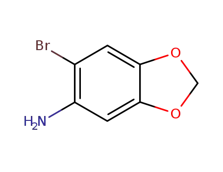 1,3-Benzodioxol-5-amine, 6-bromo-