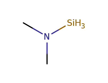 Molecular Structure of 2875-98-1 (N,N-dimethylsilanamine)