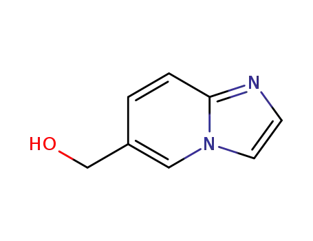 Molecular Structure of 132213-07-1 (Imidazo[1,2-a]pyridine-6-methanol)