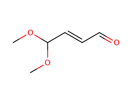 Molecular Structure of 18778-96-6 (2-Butenal, 4,4-dimethoxy-)
