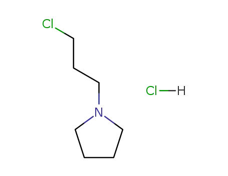 Molecular Structure of 57616-69-0 (1-(3-CHLOROPROPYL)-PYRROLIDINE HYDROCHLORIDE)