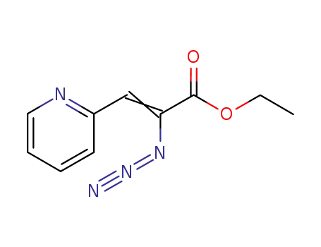 Ethyl 2-azido-3-(pyridin-2-yl)prop-2-enoate