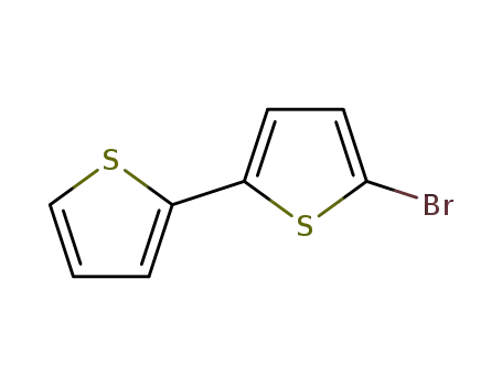 Molecular Structure of 3480-11-3 (5-BROMO-2 2'-BITHIOPHENE  96)