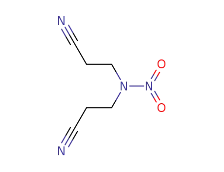 Molecular Structure of 4164-33-4 (Bis(2-cyanoethyl)nitroamine)