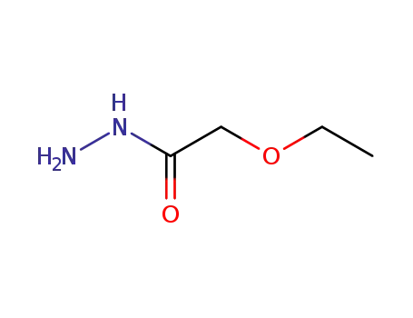 Molecular Structure of 39242-95-0 (ETHOXYACETIC ACID HYDRAZIDE)