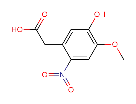 5-Hydroxy-4-methoxy-2-nitrobenzeneacetic acid