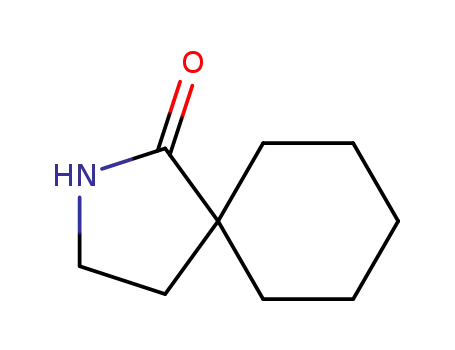 Molecular Structure of 1005-85-2 (3,3-PENTAMETHYLENE-2-PYRROLIDINONE)