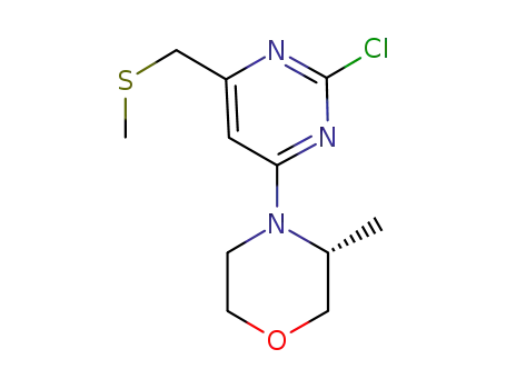 (R)-4-(2-chloro-6-(methylthiomethyl)pyrimidin-4-yl)-3-methylmorpholine