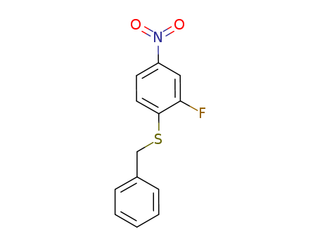 1-(benzylsulfanyl)-2-fluoro-4-nitrobenzene