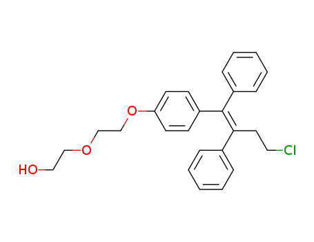 2-[2-[(Z)-4-chloro-1,2-diphenyl-but-1-enoxy]ethoxy]ethanol