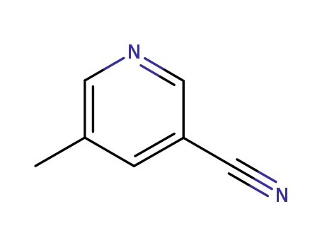Molecular Structure of 42885-14-3 (3-CYANO-5-METHYLPYRIDINE)