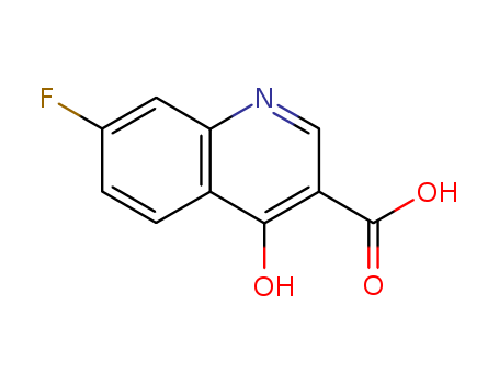 3-Quinolinecarboxylicacid,7-fluoro-4-hydroxy-(9CI)