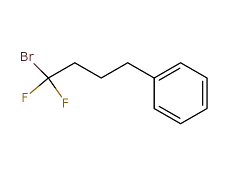 Molecular Structure of 134134-61-5 (Benzene, (4-bromo-4,4-difluorobutyl)-)