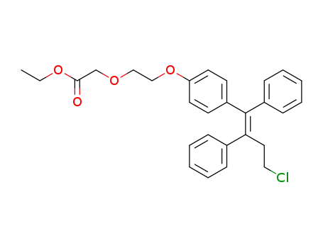 (Z)-{2-[4-(4-chloro-1,2-diphenyl-but-1-enyl)-phenoxy]-ethoxy}-acetic acid ethyl ester