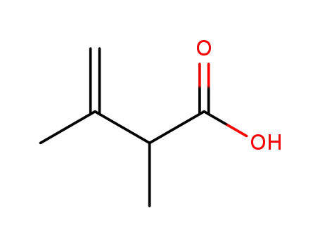 Molecular Structure of 36598-04-6 (3-Butenoic acid, 2,3-dimethyl-)