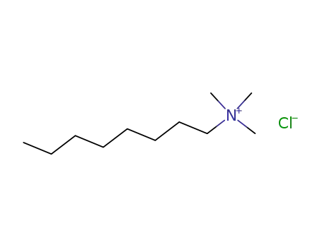 Molecular Structure of 10108-86-8 (Octyltrimethylammonium chloride)