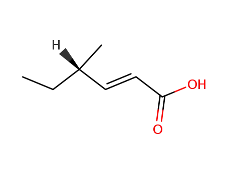 (S)-(2E)-4-methylhex-2-enoic acid